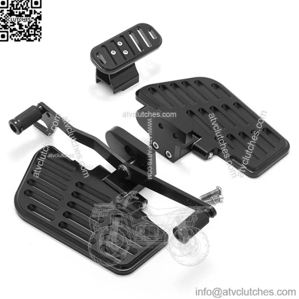 Motorcycle Aluminum Driver Floorboard Footpeg Kit for Honda GL1800 Goldwing F6B 2001-Up - Image 4