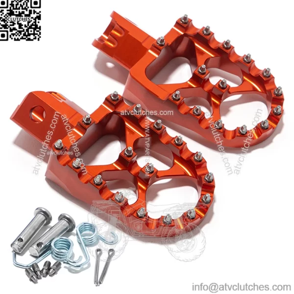 CNC Aluminum Motorcycle Foot Pegs for HONDA CR/CRF/XR 50/70/80/100/110 - Image 2