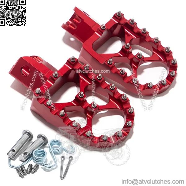 CNC Aluminum Motorcycle Foot Pegs for HONDA CR/CRF/XR 50/70/80/100/110 - Image 4