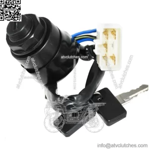 IGNITION SWITCH w/ Keys Fit KAWASAKI MULE 610 4X4 KAF400A KAF400C 2005 2006-2016 (For: Kawasaki Mule 610)