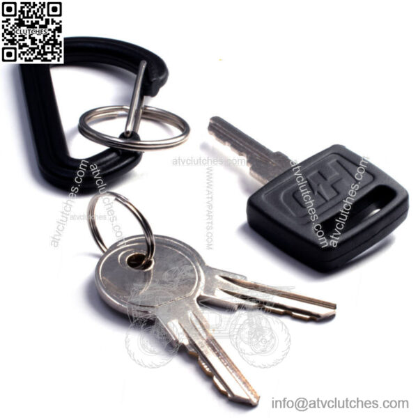 Key Switch Fits John Deere Gator Military TH 6x4 CS CX TS TX 4x2 Gators w/3 KEYS - Image 4