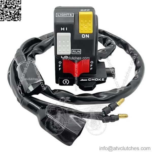 Start Kill Switch Stop Hi Lo Headlight for Honda TRX250 FourTrax 1985 1986 1987 (For: Honda) - Image 2