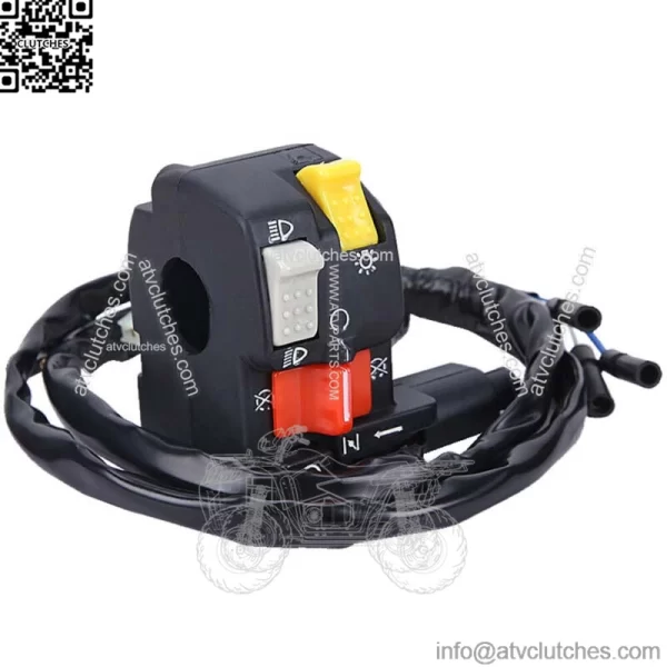 Left Handlebar Kill Switch for Honda FourTrax 300 TRX300 FW 2x4 4x4 1996-00 ATV  (For: Honda)