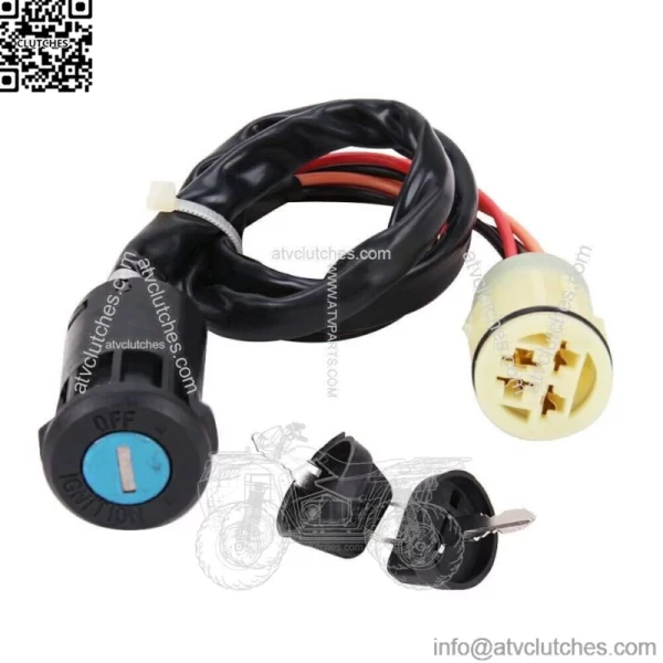 NEW Ignition Key Switch for Honda Rincon 650 TRX650 2003-2005 TRX680 2006-2018