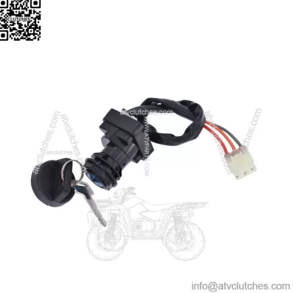 Key Ignition Switch For Arctic Cat 08-11 366 11-12 425 350 13-15 400 450 3313439 - Image 2