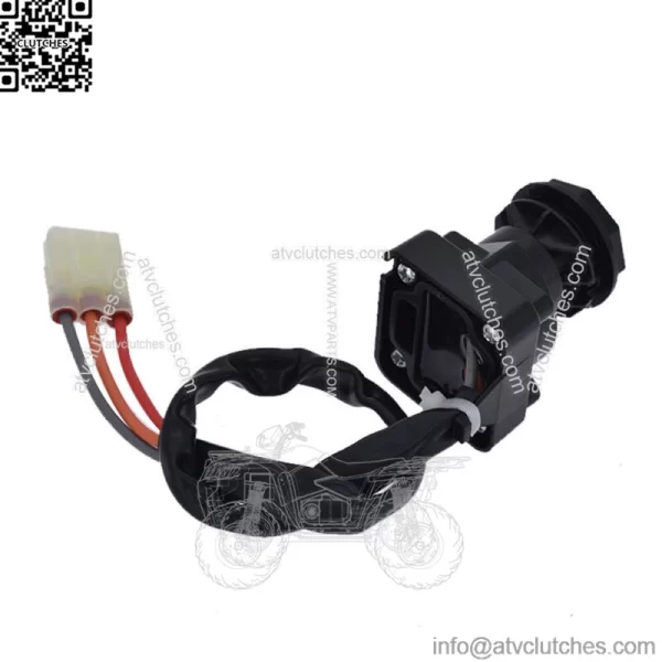 Key Ignition Switch For Arctic Cat 08-11 366 11-12 425 350 13-15 400 450 3313439 - Image 5