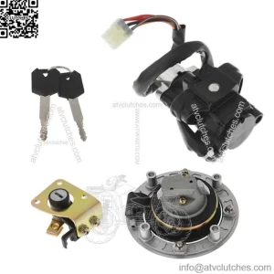 Ignition Switch Gas Cap Cover Seat Lock Key Fit For Suzuki Katana 600 Katana 750