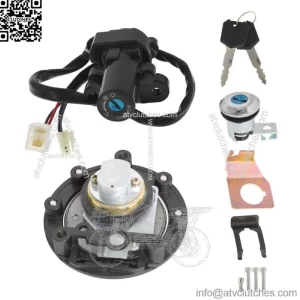 Ignition Switch Gas Cap Lock Key Set For Yamaha R6 2006-2015 FJR1300 2003-2005