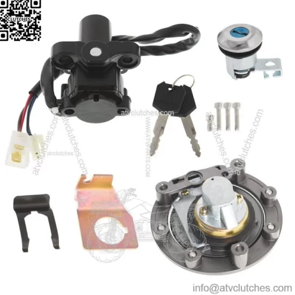 Ignition Switch Gas Cap Lock Key Set For Yamaha R6 2006-2015 FJR1300 2003-2005 - Image 2