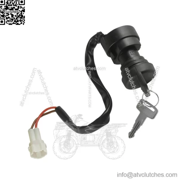 Ignition Switch Key For Yamaha Raptor 660R YFM660R 2001-2005  5LP-82510-00-00