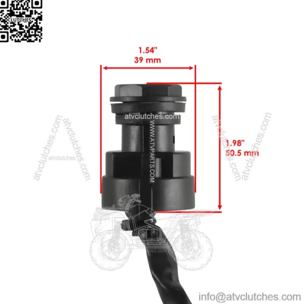 Ignition Switch Key For Yamaha Raptor 660R YFM660R 2001-2005  5LP-82510-00-00 - Image 2