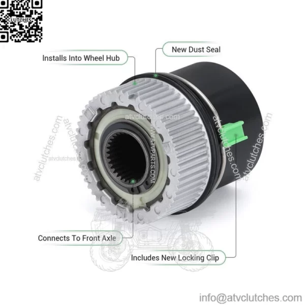 For 1999-2004 Ford F250 F350 F450 F550 Excursion Front Automatic Locking Hub - Image 3