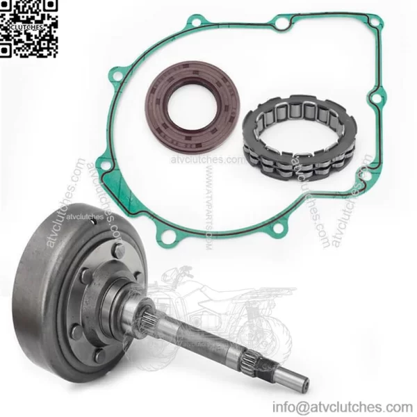 ATV UTV Wet Clutch Assy Clutch Housing Pad Shoe Gasket Bearing Oil Seal Oil Filter Flange Nut Assy for Massimo MSU-500 MSU-700