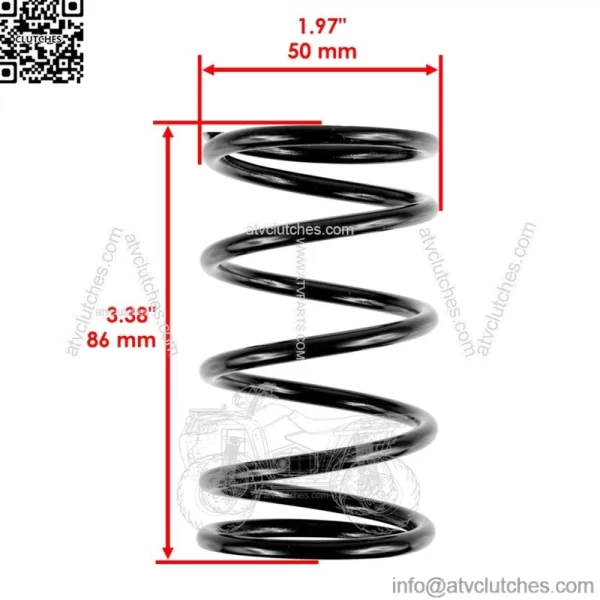 3 Primary Drive Clutch Weight 29-70 w/Spring Fits Polaris RZR XP 1000 2017-2020 (For: Polaris) - Image 3