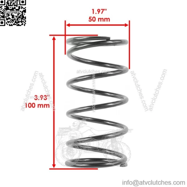 3 Primary Drive Clutch Weight 29-70 w/Spring Fits Polaris RZR XP 1000 2017-2020 (For: Polaris) - Image 5