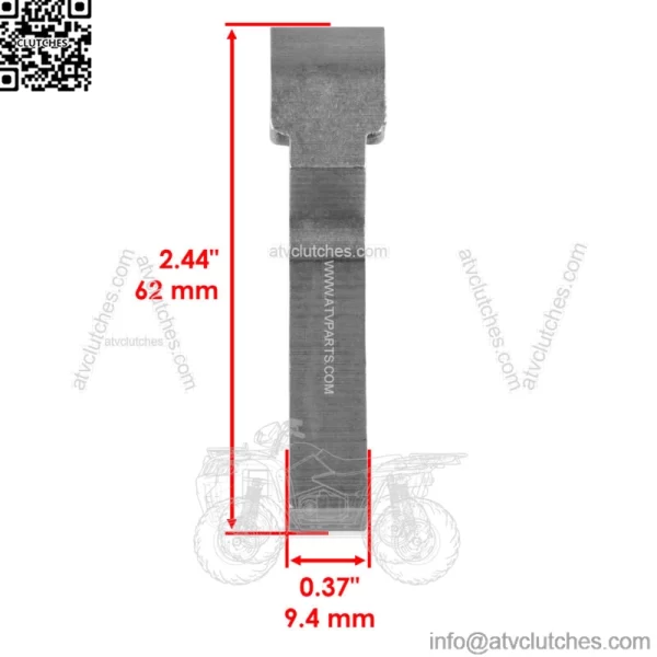 Primary Drive Clutch Weight for Arctic Cat ZR5000 LXR 2014 2015 (For: Arctic Cat) - Image 2