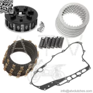For Honda TRX450R 2004-2005 Clutch Basket Plates Kit & Gasket CNC Billet