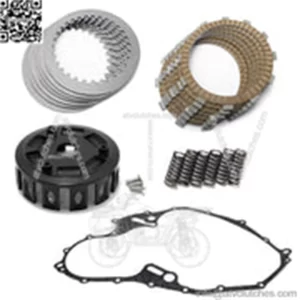 For Yamaha Raptor YFM700 2006-2020 CNC Clutch Basket Kit Clutch Gasket Plates