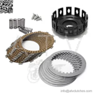 CNC Aluminum Clutch Basket & Plates Springs Kit for Yamaha YFZ450X 2011