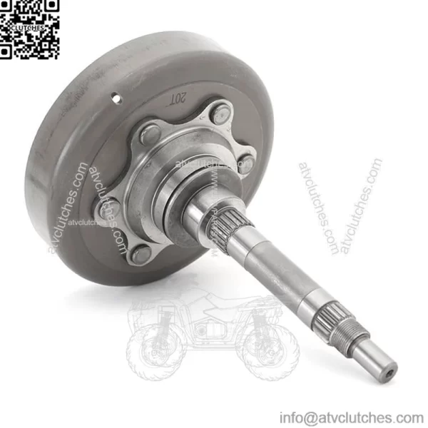Wet Clutch Cover Shaft Drum Housing for Yamaha Bruin 350 2004-2006 - Image 2