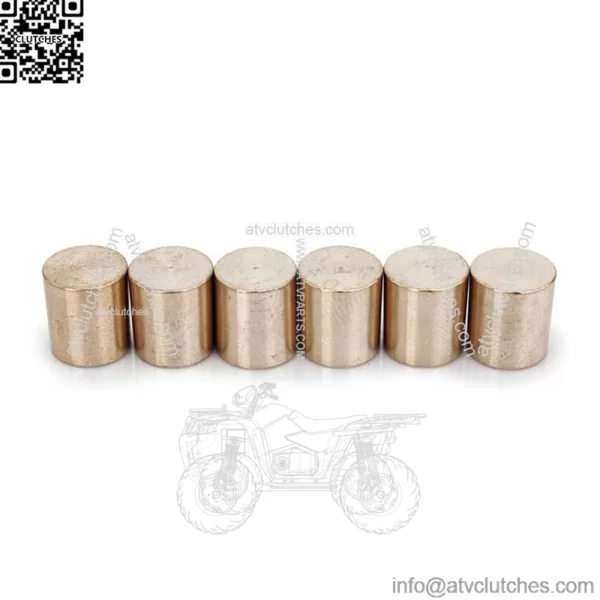 6pcs Wet Clutch Slug Kit for Yamaha Viking 700 2014 / Grizzly 700 2007-2015 / Grizzly 550 2009-2014 - Image 2
