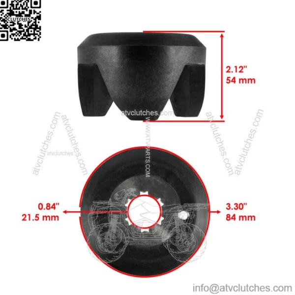 Clutch Cam Helix Secondary Spring for Can-Am Outlander / Max 1000 R EFI 2012-22 - Image 3