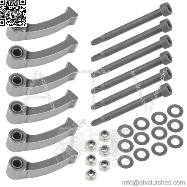 6X Clutch Weights For CAN AM 420248681 - Image 3