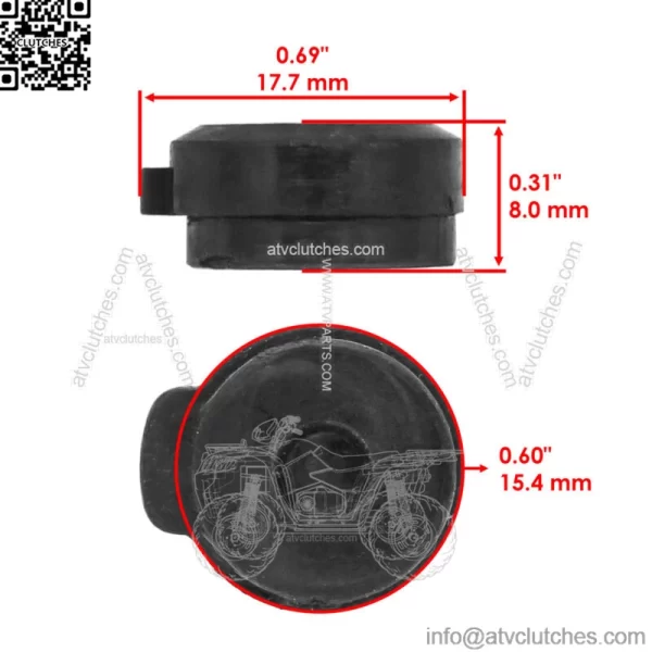 Primary Clutch Shoe For Kawasaki Prairie 360 KVF360 03-13/ 650 02-03/ 700 04-06 - Image 2