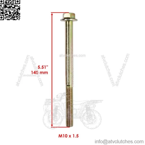 2x Rear Bearing Carrier Upper Bolt & Nut For Polaris Sportsman XP 1000 HL 20-22 (For: Polaris) - Image 2
