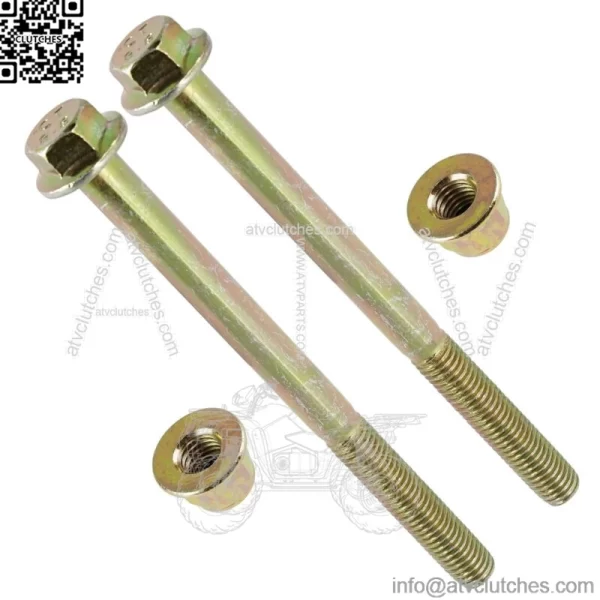 2x Rear Bearing Carrier Upper Bolt & Nut For Polaris Sportsman XP 1000 HL 20-22 (For: Polaris) - Image 4