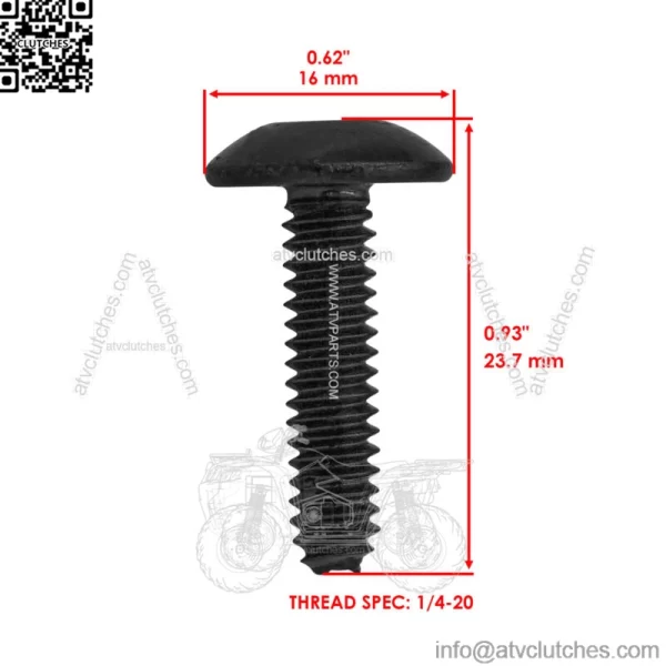 7517685 7515194 Body Rack Bolts For Polaris Sportsman 500 1996-2004 2011-2012 - Image 2