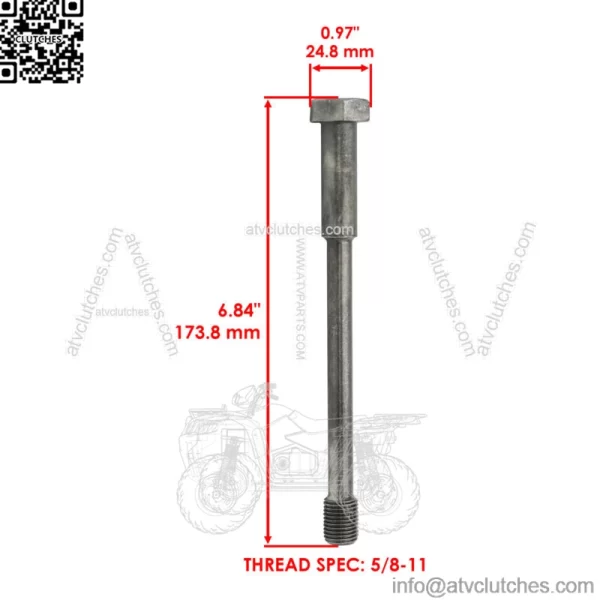 Primary Clutch Screw Bolt for BRP Can-Am Defender HD7 HD8 HD9 HD10 2016 - 2022 - Image 2