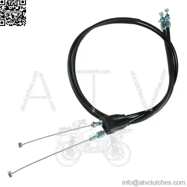 Push-Pull Throttle Cable for Honda CRF250R, CRF250X, CRF450R & CRF450X (For: Honda)