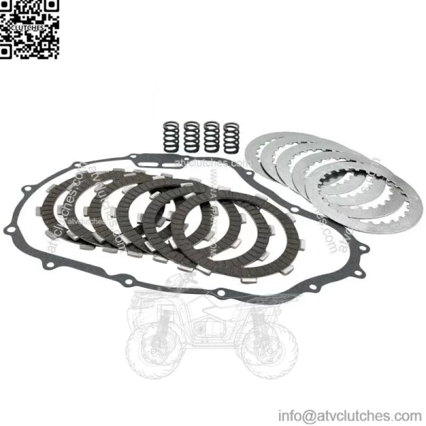 Clutch Kit Friction Plates & Gasket for Honda FourTrax 300 TRX300 2x4 1988-2000 (For: Honda)