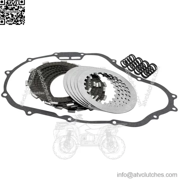 Clutch Kit Friction Plates & Gasket for Honda FourTrax 300 TRX300 2x4 1988-2000 (For: Honda) - Image 2