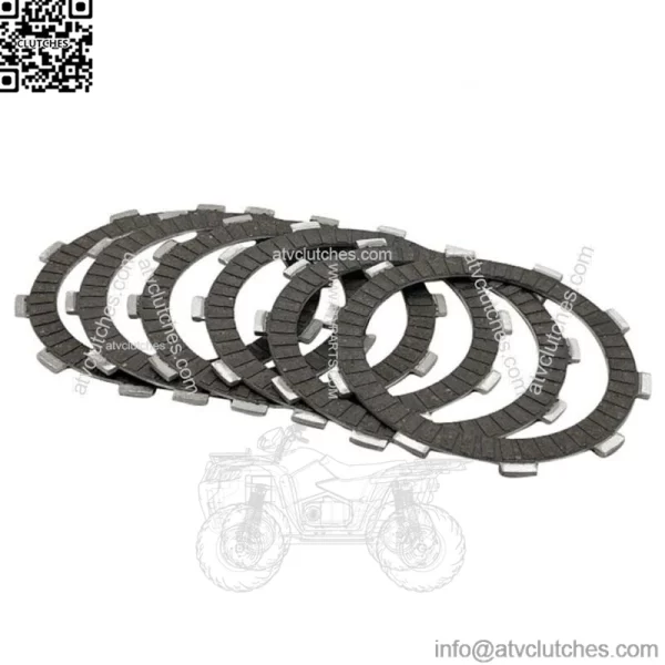 Clutch Kit Friction Plates & Gasket for Honda FourTrax 300 TRX300 2x4 1988-2000 (For: Honda) - Image 3