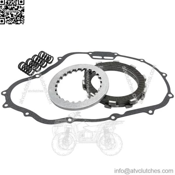 Clutch Kit Friction Plates & Gasket for Honda FourTrax 300 TRX300 2x4 1988-2000 (For: Honda) - Image 4