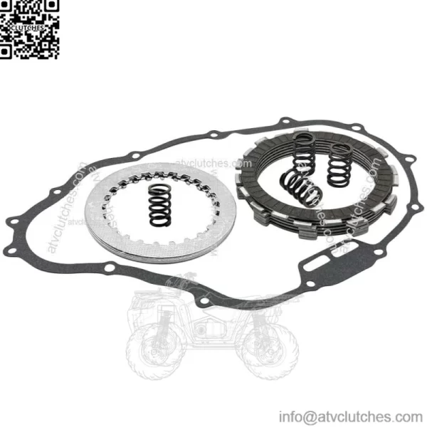 Clutch Kit Friction Plates & Gasket for Honda FourTrax 300 TRX300 2x4 1988-2000 (For: Honda) - Image 5