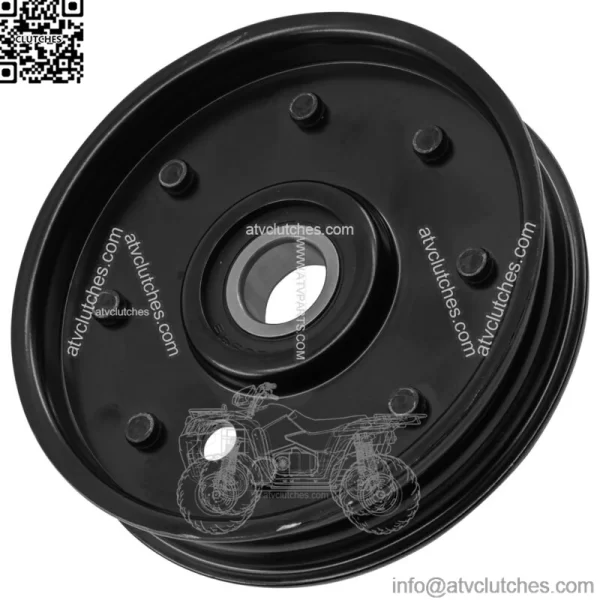 Flat Idler Pulley For John Deere LX188 LX280 LX289 X300R X305R AM37249 AM107468 - Image 3