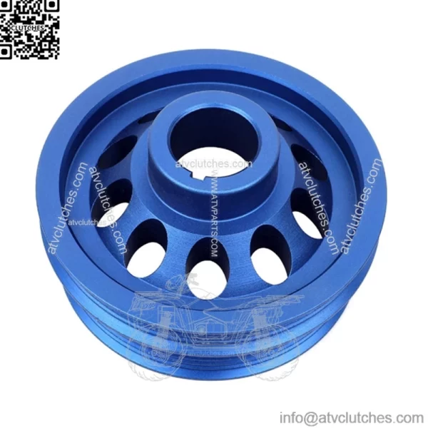 Modified pulley suitable for Nissan Z33 Z34 350Z 370Z VQ35 aluminum alloy crankshaft pulley - Image 3