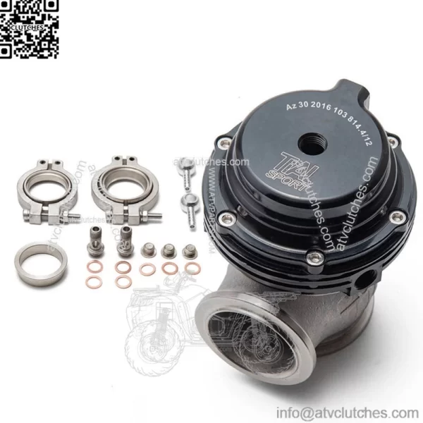 38mm Bleed Valve Exhaust Water Cooled Wastegate Valve Turbo Relief Valve MVS Exhaust Relief Valve with Flange - Image 2