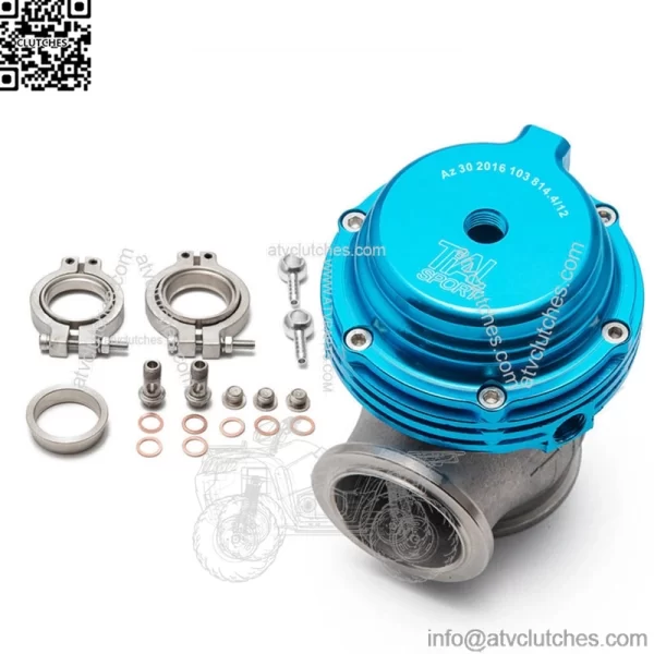 38mm Bleed Valve Exhaust Water Cooled Wastegate Valve Turbo Relief Valve MVS Exhaust Relief Valve with Flange - Image 3