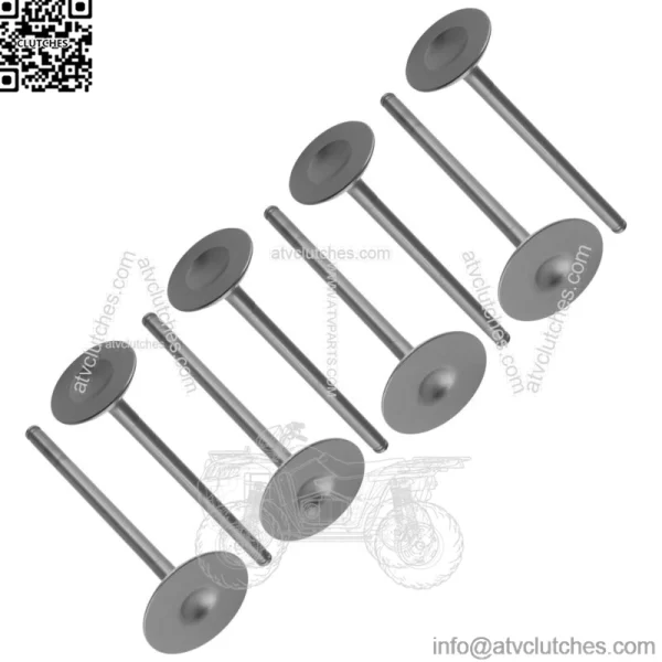 4x Intake & Exhaust Valve for Polaris Ranger Crew XP 1000 X8X 2017-2018 (For: Polaris) - Image 4