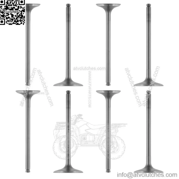 4x Intake & Exhaust Valve for Polaris Ranger Crew XP 1000 X8X 2017-2018 (For: Polaris) - Image 5