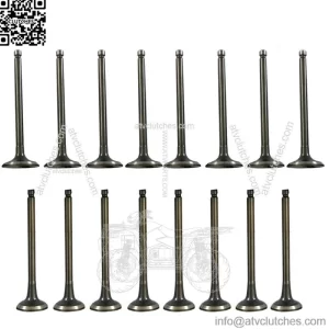 Exhaust & Intake Valves for Hyundai Accent Kia Rio 1.5L 1.6L DOHC 16v 1996-2011