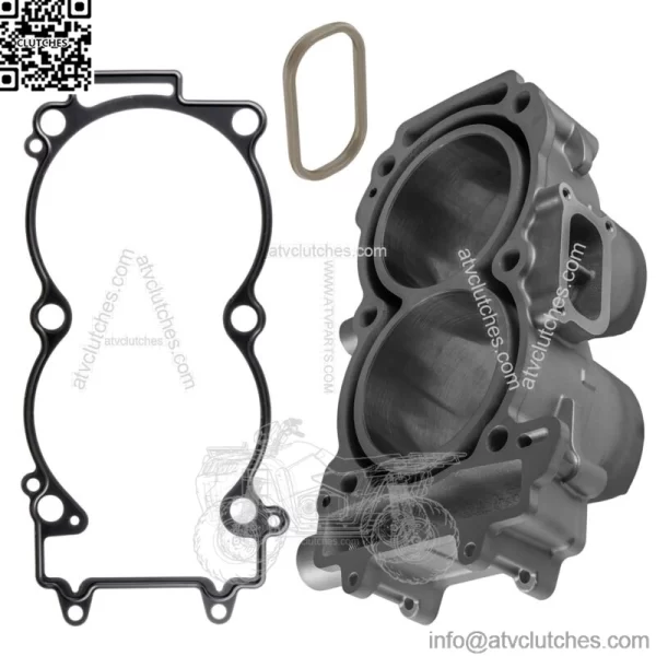Cylinder w/ Base & Water Pump Gasket For Polaris RZR XP 1000 2014-2018 (For: Polaris) - Image 4
