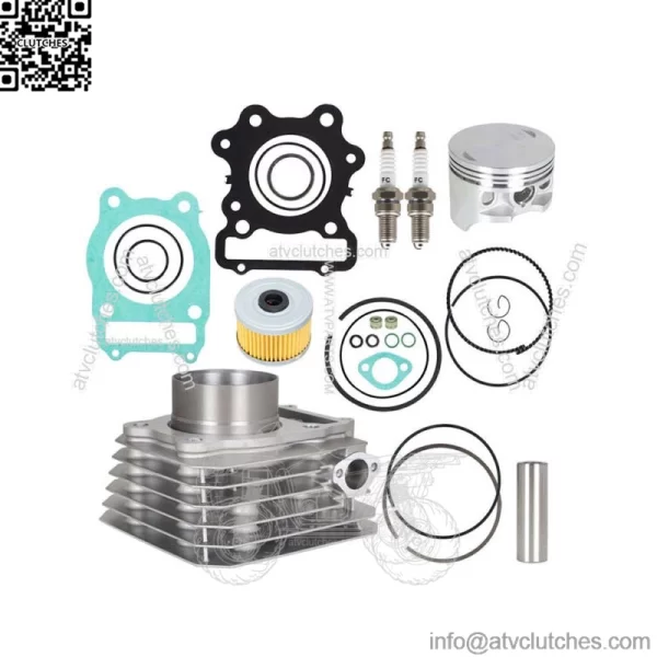 For 1988-2000 Honda FourTrax 300 TRX300 2x4 Cylinder Top End Rebuild Kit (For: Honda)