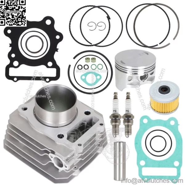 For 1988-2000 Honda FourTrax 300 TRX300 2x4 Cylinder Top End Rebuild Kit (For: Honda) - Image 3