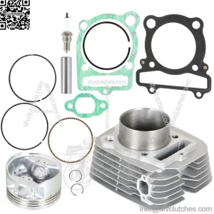 For 1987-2004 Yamaha Warrior 350 Cylinder Piston Gasket Top End Kit