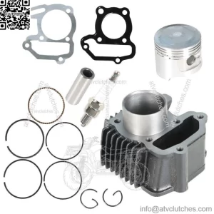 Engine Piston Cylinder Top End Kit for Yamaha  Badger 80 1985-2001 80cc